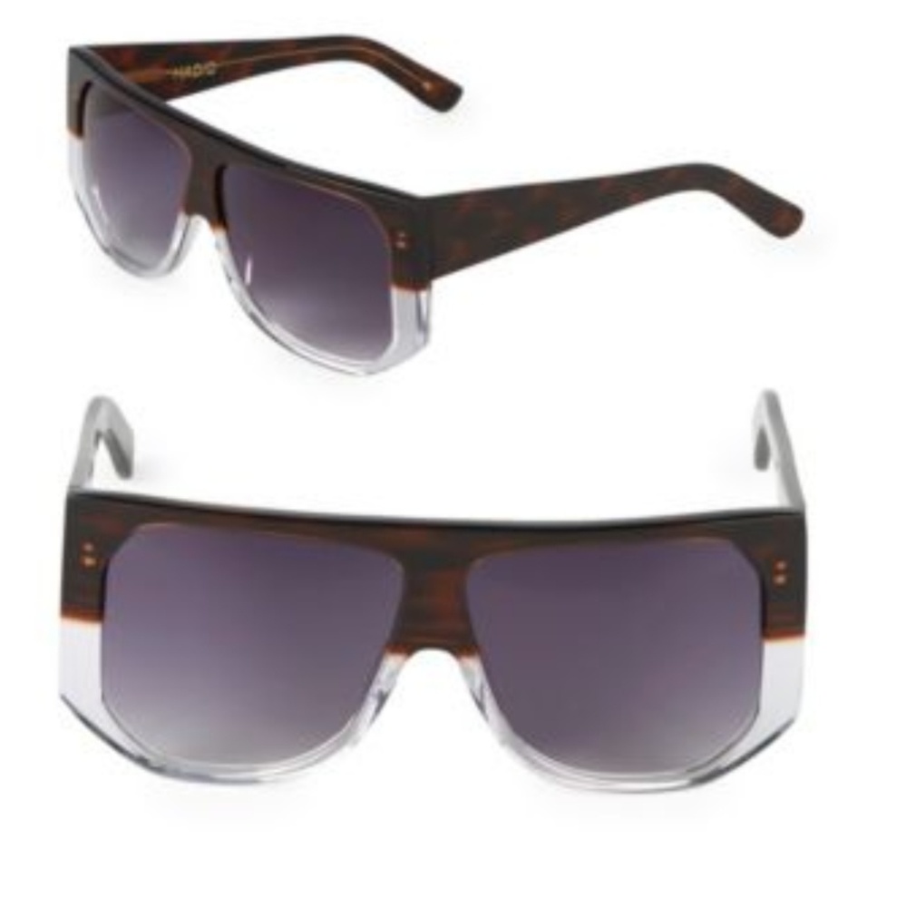 Hadid frequent flyer 58MM square sunglasses
